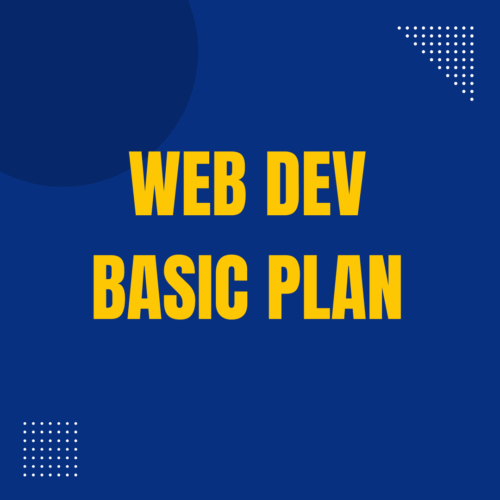 Web Dev Basic Plan